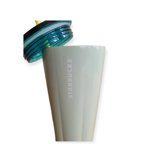 Starbucks Puffy Valentines Mint Green 24-oz Stainless Steel Tumbler | 2022 - Picture 2 of 5